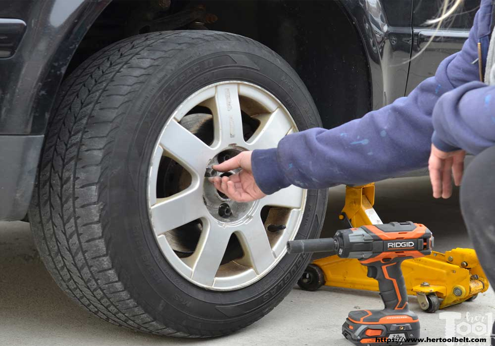 Changing a Car Tire